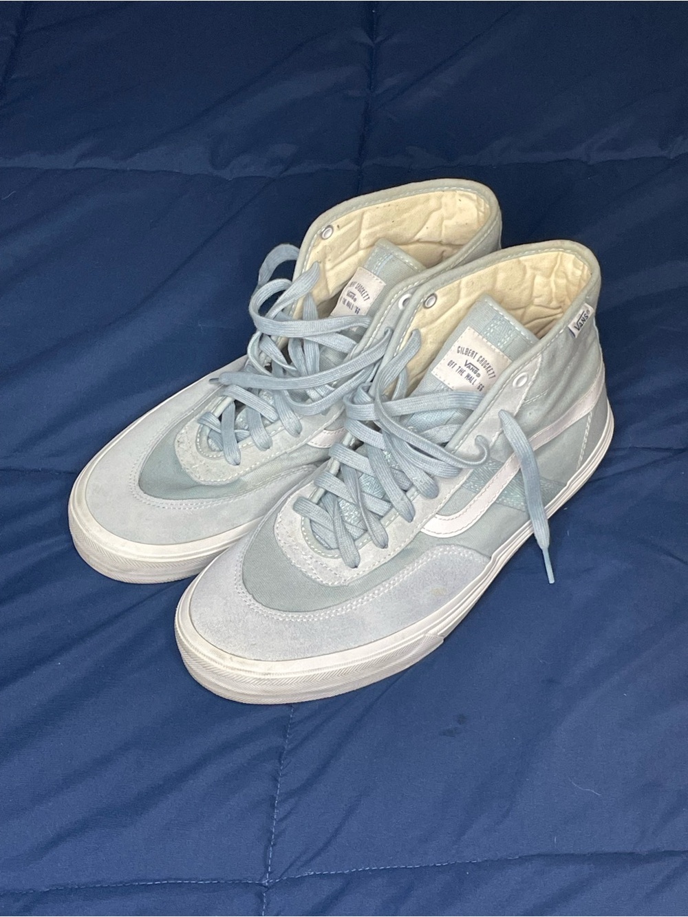 Vans Skate (Pro) Gilbert Crockett Hi Light Blue/White Men’s Size 10.5/Women’s 12